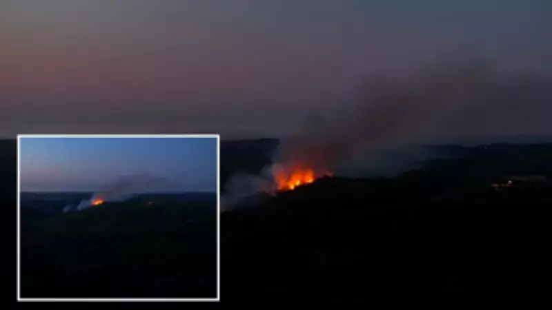 Beykoz'da orman yangını: Alevler yeniden yükseldi, ekipler müdahale ediyor