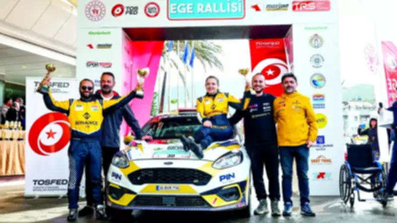 Binance TR, Engelli Kadın Ralli Pilotu Kübra Keskin'e Ana Sponsor Oldu