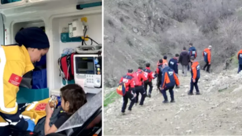 Bitlis'te Kaybolan Ilgaz, Geniş Çaplı Arama Sonucu Sağ Bulundu