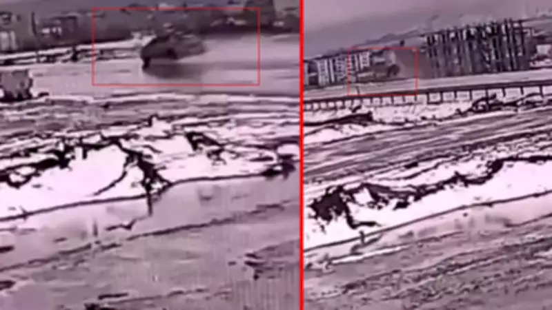 Bitlis'te Korkunç Kaza! Araç Taklalar Atarak Köprüden Uçtu, Görüntüler Dehşet Verdi