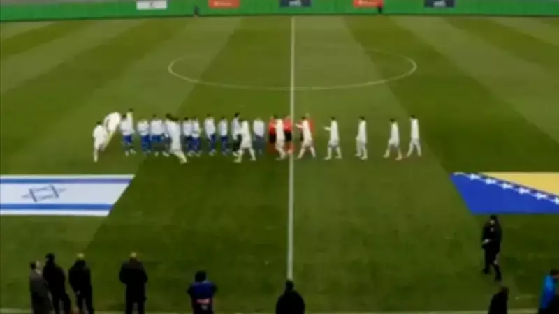 Bosna Hersekli Futbolcular İsrailli Rakipleriyle Tokalaşmadı