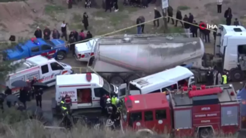 Burdur'da 7 Kişinin Hayatını Kaybettiği Feci Kazada Beton Mikseri Sürücüsü Tutuklandı