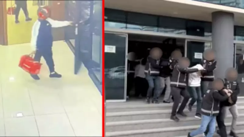 Bursa, İstanbul ve Çorum'da Kurye Kılığındaki Gasp Çetesine Büyük Baskın
