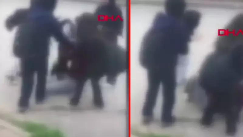 Bursa'da Akran Zorbalığı Kameralara Yansıdı: 16 Yaşındaki Kız Öğrenci Acımasızca Darp Edildi