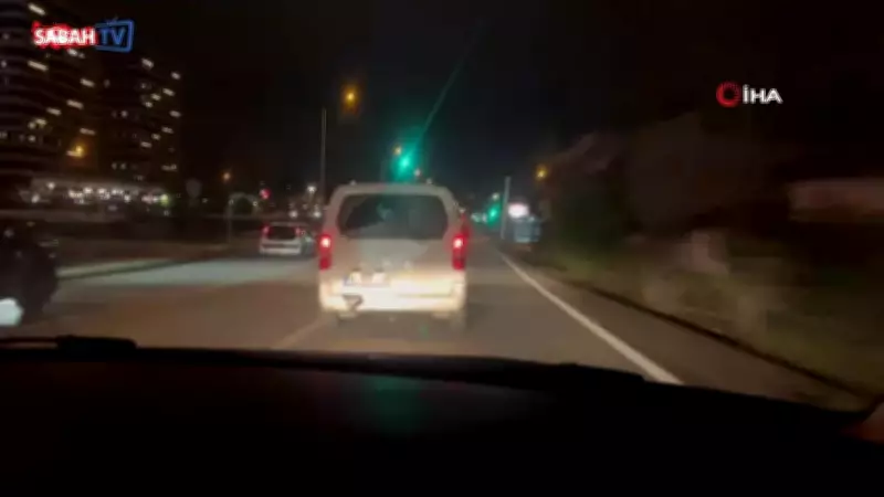 Bursa'da Kargo Aracı Çalan Hırsız ile Polis Arasında Nefes Kesen Kovalamaca