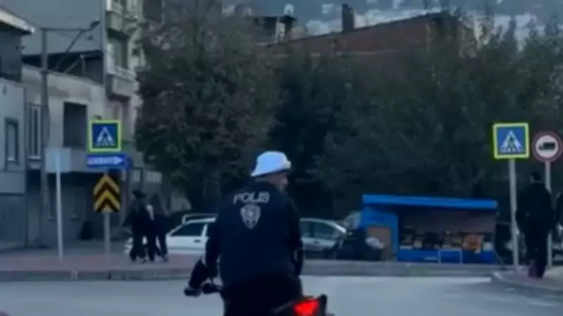 Bursa'da Polis Yeleği Giyip Drift Atan Sürücüye 365 Bin Lira Ceza