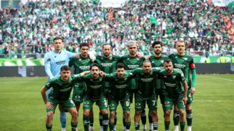 Bursaspor Şampiyonluğa Yaklaştı: Son 2 Haftada 1 Puan Yeterli