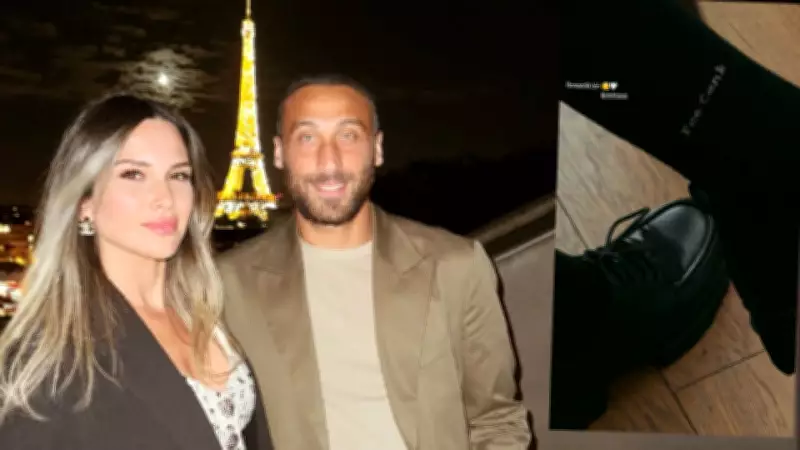 Cenk Tosun'un Romantik Çorapları Sosyal Medyada Gündem Oldu