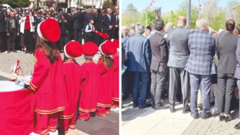 CHP Gaziantep'te çocuklara sırt döndü, tepki çekti