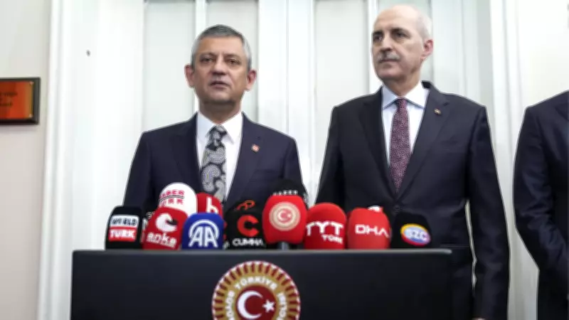 CHP lideri Özel, TBMM Başkanı Kurtulmuş'u ziyaret etti