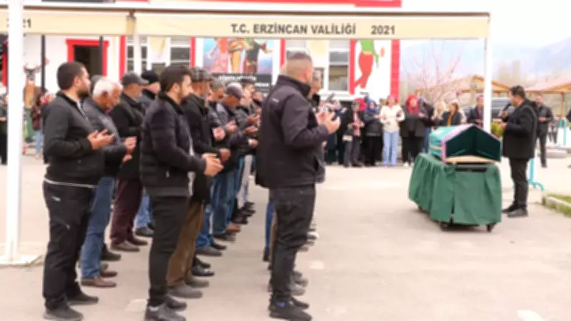 Cinayete Kurban Giden Genç Anne Bahar Aksüt, Erzincan'da Gözyaşlarıyla Toprağa Verildi