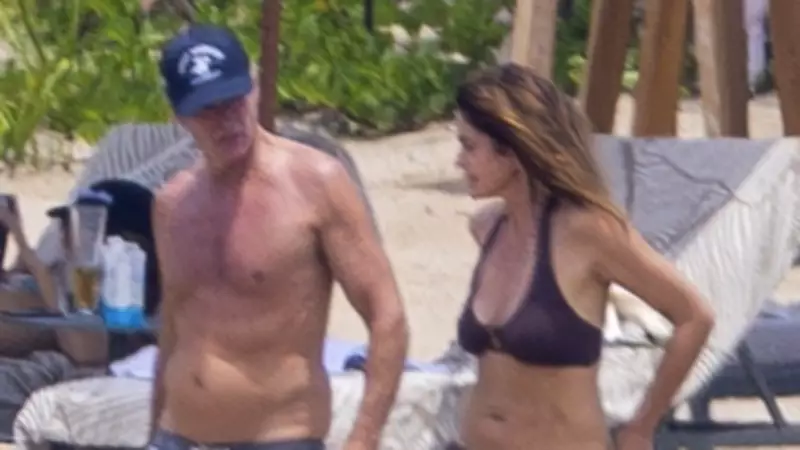 Cindy Crawford ve Eşi Rande Gerber Meksika'da Tatil Keyfi Yapıyor