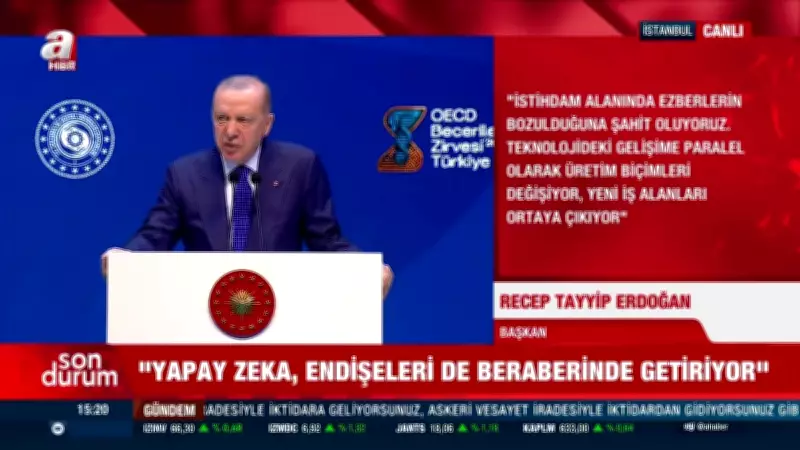 Cumhurbaşkanı Erdoğan: Dünya keskin bir dönüşümden geçiyor