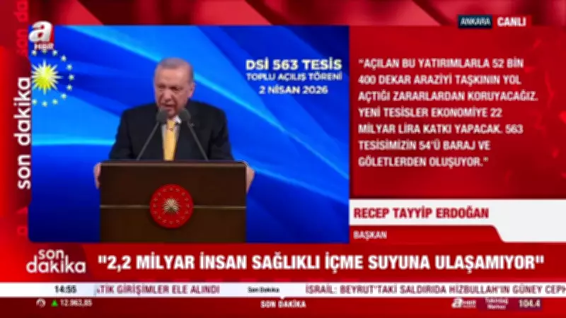 Cumhurbaşkanı Erdoğan: Gelecekte Su Kaynakları İçin Çatışmalar Yaşanacak