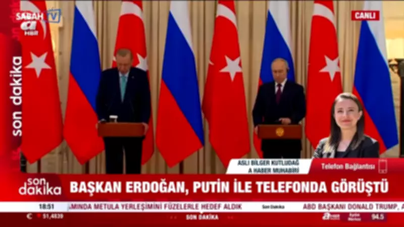 Cumhurbaşkanı Erdoğan, Rusya Lideri Putin ile Telefon Görüşmesi Gerçekleştirdi