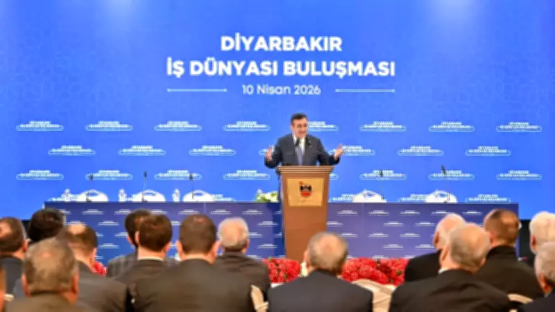Cumhurbaşkanı Yardımcısı Yılmaz, Diyarbakır İş Dünyası Toplantısı'nda Konuştu