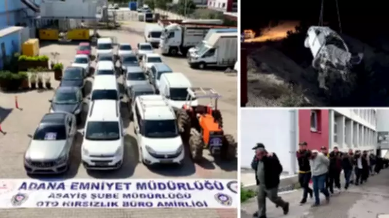 Depremde Hasar Gören Araçlar Çalıntılarla Değiştirildi: 25 Milyon Liralık Çete Çökertildi