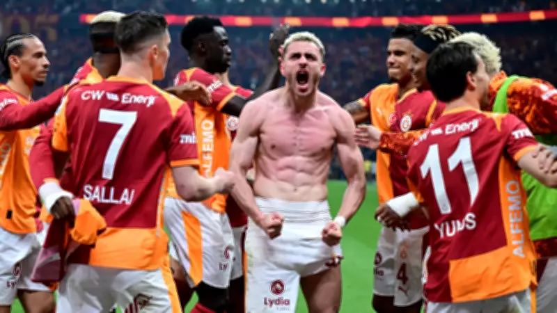 Dev derbide Galatasaray Fenerbahçe'yi 3-0 mağlup etti