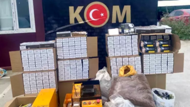 Didim'de Kaçak Tütün Operasyonu: 195 Bin Makaron Ele Geçirildi