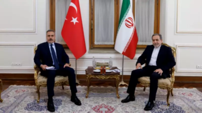 Dışişleri Bakanı Fidan, İranlı Mevkidaşı Arakçı ile Görüştü