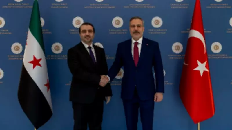 Dışişleri Bakanı Fidan, Suriyeli Mevkidaşı Şeybani ile Ankara'da Görüştü