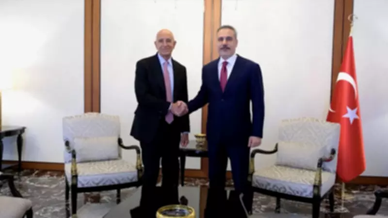 Dışişleri Bakanı Hakan Fidan, ABD'nin Ankara Büyükelçisi Thomas Barrack ile Görüştü