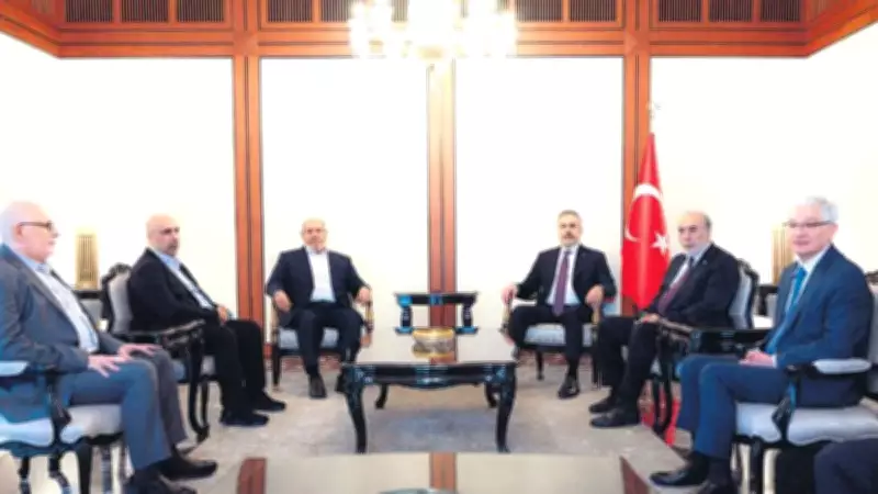 Dışişleri Bakanı Hakan Fidan, Hamas Heyeti ve Ukrayna Temsilcisi ile Görüştü
