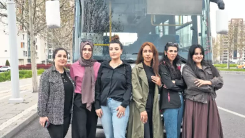 Diyarbakır'da 50 Kadın Otobüs Şoförü Olma Hayalini Gerçekleştirdi