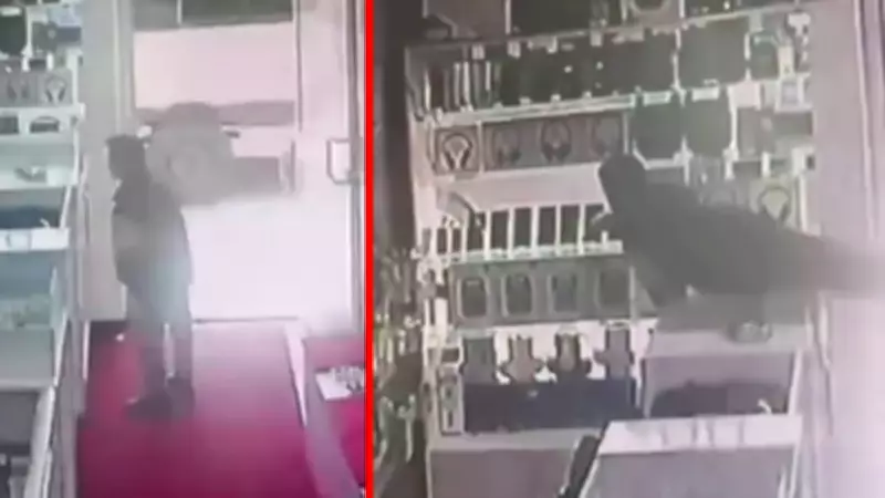 Diyarbakır'da Akılalmaz Hırsızlık: Çocuk Masaya Çıkıp Telefonları Çaldı