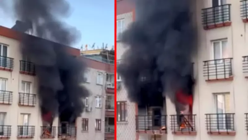Diyarbakır'da Apartman Yangını: 1'i Ağır 5 Kişi Yaralandı