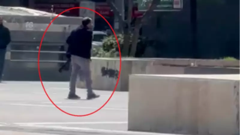 Diyarbakır'da Pompalı Tüfekle Meydanda Yürüyen Şahıs Polis Tarafından Gözaltına Alındı