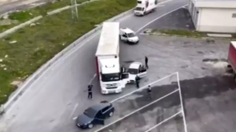 Dron Destekli Operasyonla Kaçakçı TIR'ı Yakalandı: Binlerce Kilogram Mal Ele Geçirildi