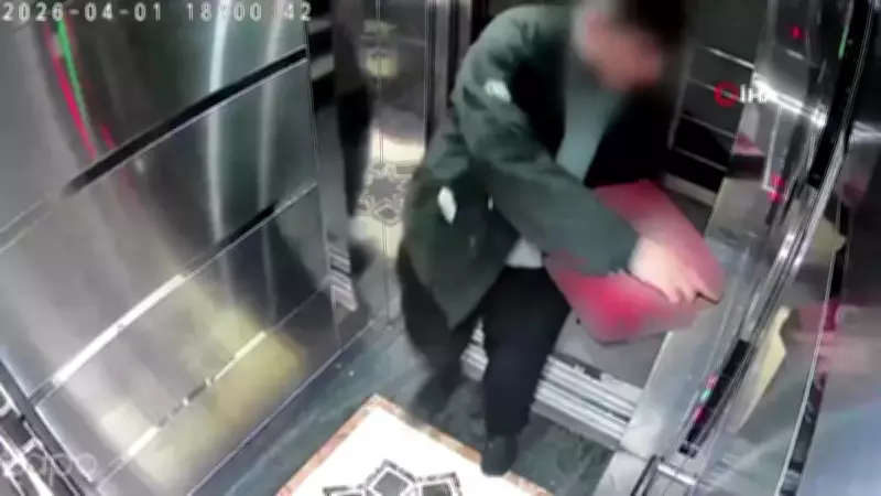 Düzce'de Kurye Skandalı: Pizzadan Malzeme Yedi, Asansöre Tuvaletini Yaptı