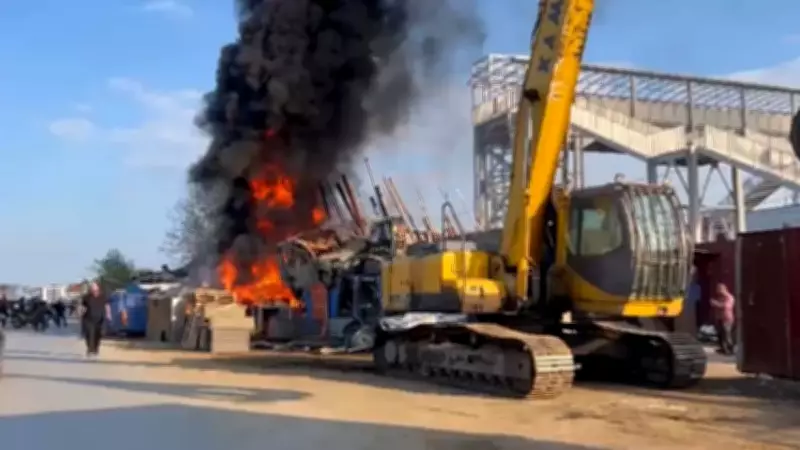 Edirne'de Hurdacılar Sitesinde Çıkan Yangın Kısa Sürede Kontrol Altına Alındı