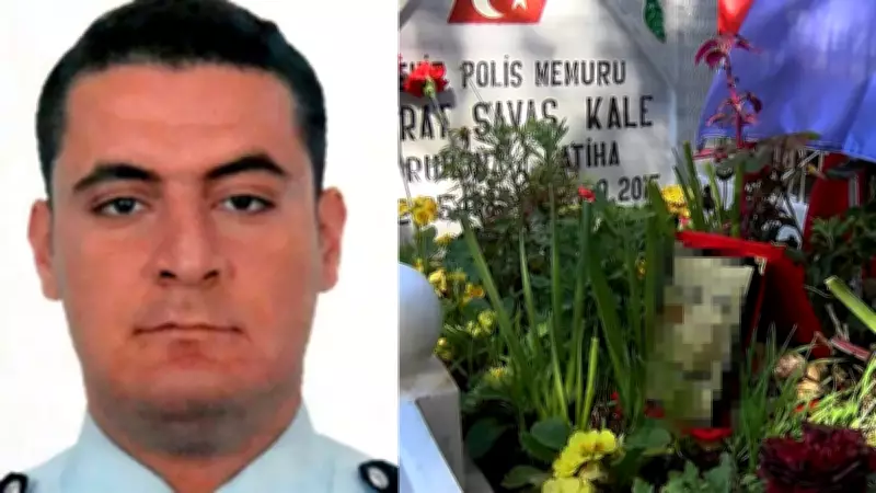 Şehit Polis Murat Savaş Kale'nin Mezarındaki Yazı Herkesi Duygulandırdı