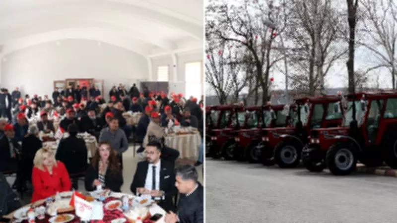 Şeker Tadında Traktör Kampanyası Çiftçilere Avantaj Sağlıyor