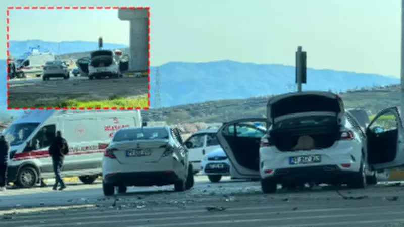 Elazığ'da Feci Trafik Kazası: İki Araç Kafa Kafaya Çarpıştı, 6 Yaralı