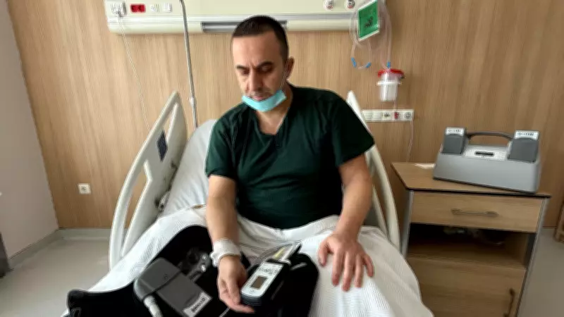 Emekli Güvenlik Görevlisi 4 Yıldır Çantasında Yapay Kalple Yaşıyor