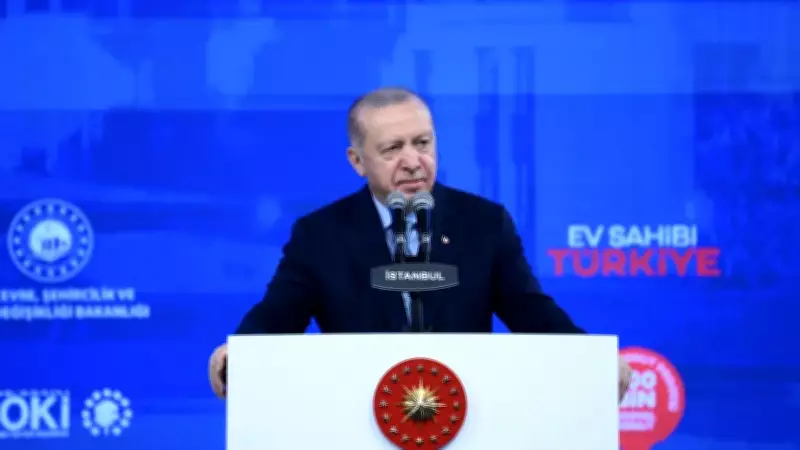 Erdoğan: İstanbul'un Depreme Karşı Yegane Çözümü Kentsel Dönüşüm