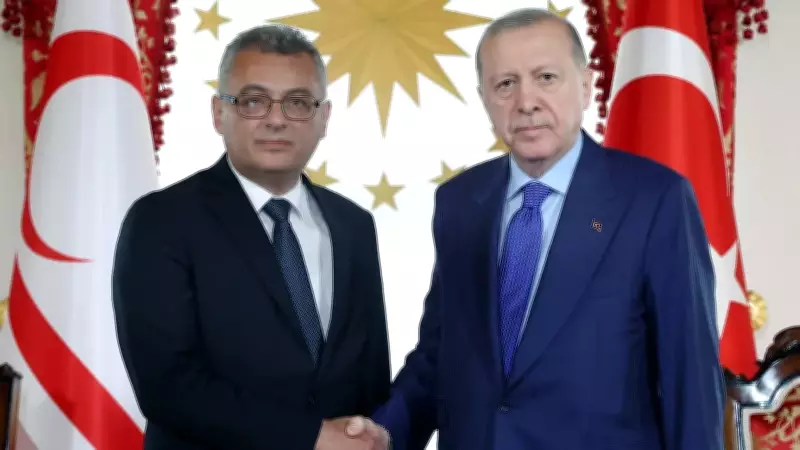 Erdoğan ve Erhürman Dolmabahçe'de Buluştu: Kıbrıs'taki Askeri Varlık Tartışıldı