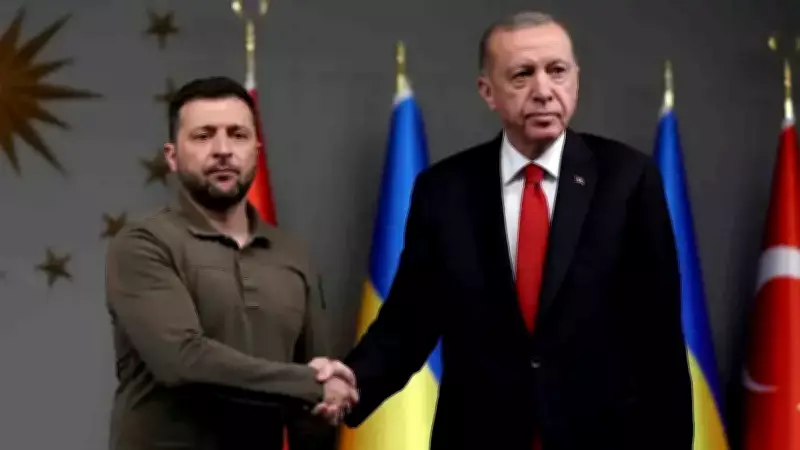 Erdoğan, Zelenskiy'i İstanbul'da Resmi Törenle Karşıladı: İkili Görüşmeler Başladı