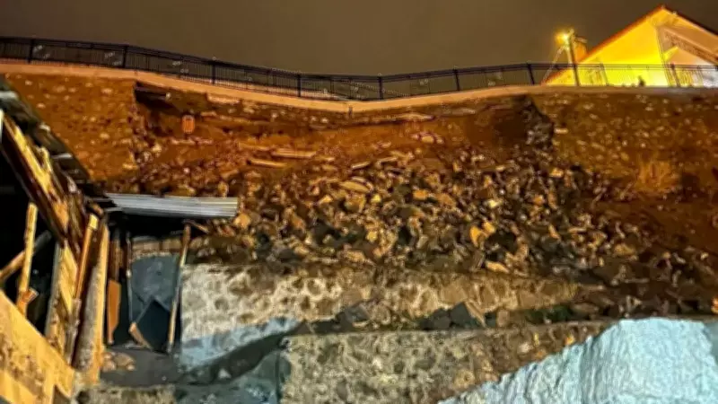 Erzurum'da Heyelan Tehlikesi: 2 Konut Acilen Tahliye Edildi