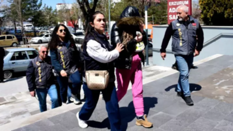 Erzurum'da masaj salonu maskeli fuhuş şebekesine operasyon