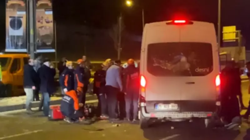Erzurum'da Zincirleme Trafik Kazası: Buzlanma 5 Yaralıya Neden Oldu