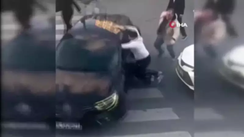 Esenyurt'ta Kaza Sonrası Kaçan Sürücüye Saldırı: Ezilme Tehlikesi Yaşandı