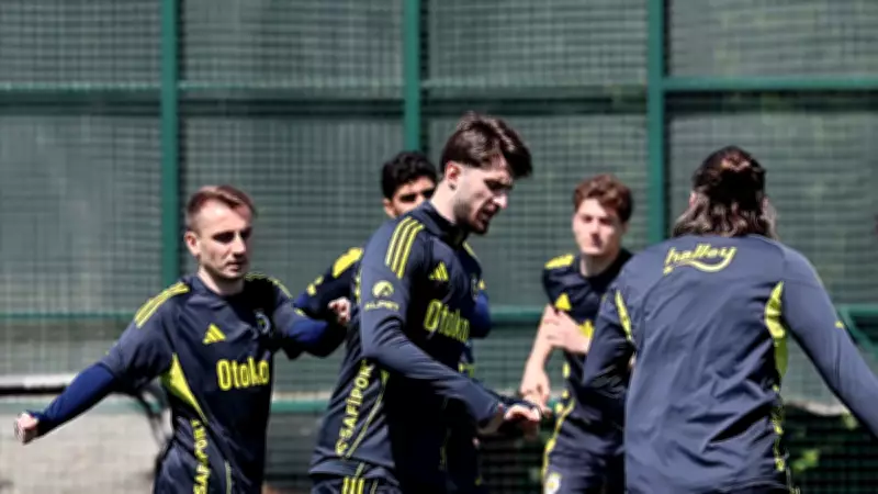 Fenerbahçe, Galatasaray derbisi hazırlıklarını sürdürüyor