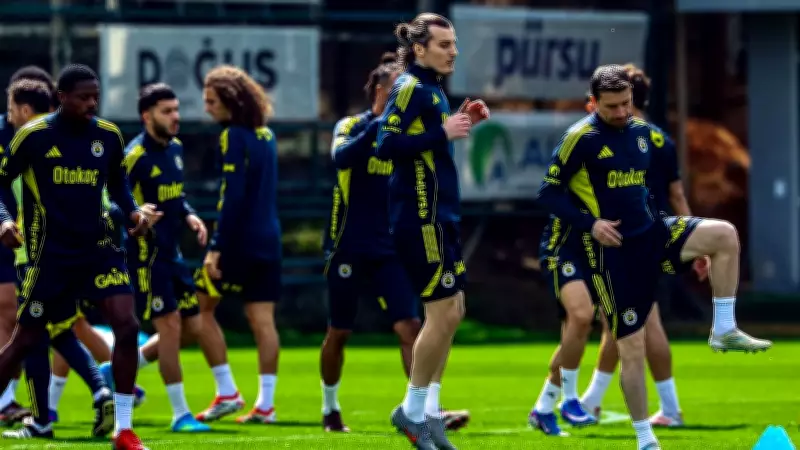 Fenerbahçe, Rizespor Maçı Hazırlıklarını Yoğun Antrenmanla Sürdürüyor