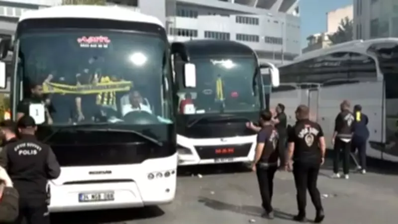 Fenerbahçe taraftarı RAMS Park'a hareket etti