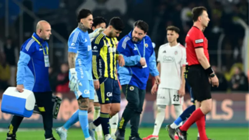 Fenerbahçe'de Asensio Şoku: Yıldız Futbolcu Derbide Sakatlandı, Dizinde Ödem Tespit Edildi