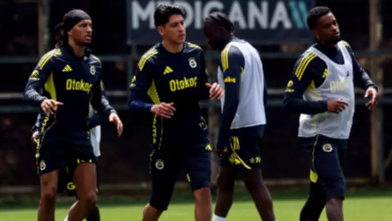 Fenerbahçe'de Başakşehir maçı hazırlıkları: Alvarez takımla çalıştı